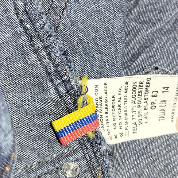 Women's Colombian skinny jeans. As Is. - Picture 6 of 6